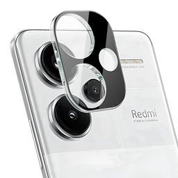 Amazon Brand - Solimo Camera Lens Protector for Redmi Note 13 Pro Plus | 3D Camera Protector Glass Guard | 9H Tempered Glass | Scratch-Resistant | Edge to Edge Coverage Clear image 2