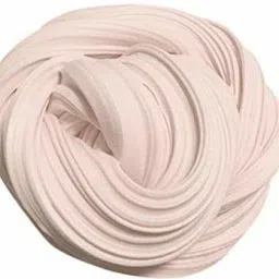 DIY Slime Modeling Clay Fluffy Foam stress relief Kid Cotton Mud Toy (Cream-50 GM) White Putty Toy-image-28