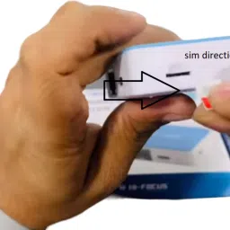 HI-FOCUS 5G SIM SUPPORTED ROUTER SUPPORT AIRTEL/JIO/VI NETWORKS INCLUDING POWER ADOPTER 4G Router 2.4 GHz 150 Mbps Wifi Speed Single Band Internal Antenna MiFi (Sim Based)-6
