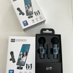 enmora K9 mic Wireless Microphone Plug and Play Coller Mic oiu55 Microphone image 4