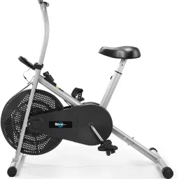 Airbike with Back Seat Upright Stationary Exercise Bike Indoor Cycles Exercise Bike-23