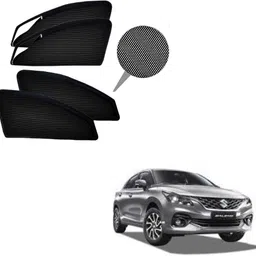 rakrish Rear Window, Side Window Sun Shade For Maruti Suzuki Baleno-picture-4