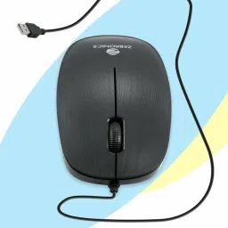 ZEBRONICS power plus Wired Ambidextrous Optical Mouse image 2