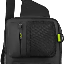 SKYBAGS Blaze Crossbody Fashion Sling Bag For Men And Women, Tablet Compatible - Black Crossbody Fashion Sling Bag-image-43
