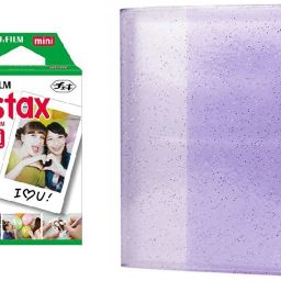 FUJIFILM Instax Mini 10x1 Sheets Instant Film with AM64 Lilac Purple Album 64 Sheets Film Roll-image-92