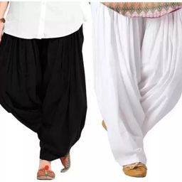 houseofcommon Cotton Solid Patiala-picture-10