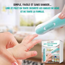 Baby Nail Clippers with ELECTRIC CUTTER Light for Safe and Easy Baby Nail Care-picture-16