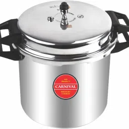 ALUMINIUM PRESSURE COOKER 22 LTR OUTER LID PURE VIRGIN ALUMINIUM 22 L Pressure Cooker-image-13