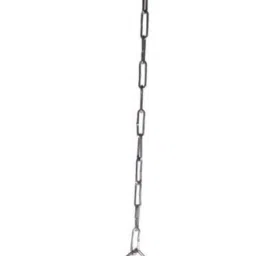 Black Rod with 4 Feet Long Chain Chain Iron Light Hanging Chain Rod-40
