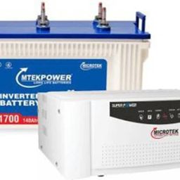 EB 1700+Microtek Super Power DG700 Tubular Inverter Battery-image-29