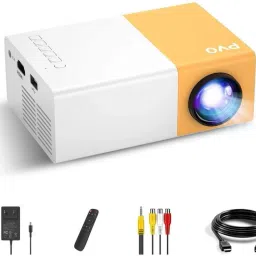 itup Mini Projector YG-300 -16 (600 lm / Remote Controller) Portable Projector-1