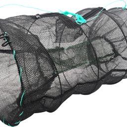 2 Pack Fishing Net Lobster Crab Trap Fish Basket Collapsible Portable Crab Trap Aquarium Fish Net-4