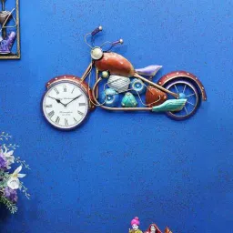 craft tree Red Metal Novelty Wall Clock-picture-28