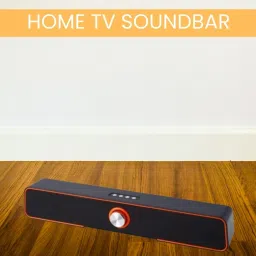 GUGGU Bluetooth (PORTABLE HOME TV SOUNDBAR) Dynamic Thunder Sound 2400mAh BatteryE285 20 W Bluetooth Soundbar-image-70