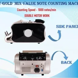 ELCONS MIX VALUE 1015T GOLD FND CCM Note Counting Machine image 4