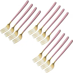 Stainless Steel Dinner Forks Table Forks Set Long Handle Forks for Buffet Forks Stainless Steel Serving Fork Set-7