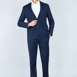 Men Sb2 Platinum S.Slim Suit 2Pc-Notch7Cm Solid Suit-image-27