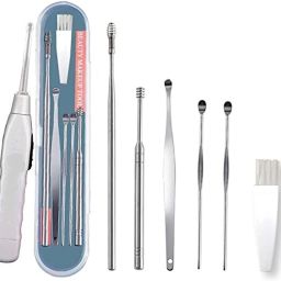 6 Pcs Ear Wax Cleaner Resuable Ear Cleaner Tool-image-71