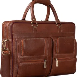 Men Tan Messenger Bag - Extra Spacious-image-36