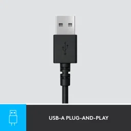 logitech H390 USB Wired Headset image 4