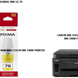 Pixma CANON ORIGINAL INK SUITABLE FOR G6070 MEGA TANK WIFI COLOR Ink Tank printer ink Yellow Ink Bottle-image-95