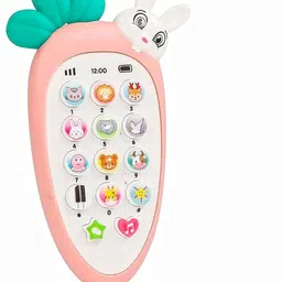 Rabbit Shape Mobile Phone Toy with 20 Musical Songs-image-81