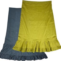 Belizzi Paridhan Black & Avocado Green Combo Pure Cotton Petticoat-image-26