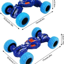 the red baby Friction Powered Telescopic Toy Car Press-Pull-Leave Feature Run On Any Surface image 3