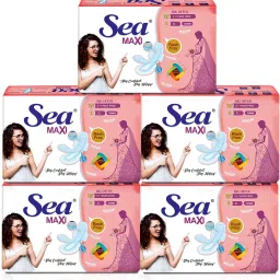 Pack of 30 XL Maxi Anti Bacterial,Rashes Free Cottony Soft Sanitary Pads for Women With Premium Quality Sanitary Pad-image-20