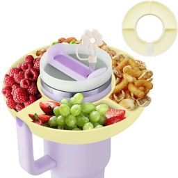 Stanley Cup 40 oz Snack Bowl with Handle Compatible with Stanley Cup 40 oz Silicone Cutlery Set-image-67