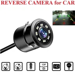 8 LED Night Vision Waterproof Vehicle Camera System Reverse Assist Camera System-24