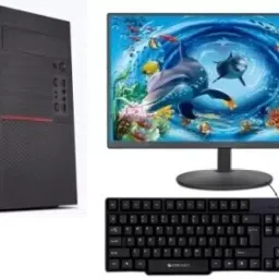 Groovi 3.4GHZ Core i7 (8 GB DDR3/500 GB/128 GB SSD/Windows 10 Home/19 Inch Screen/pc) with MS Office-21