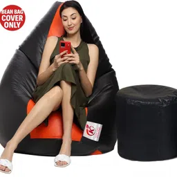furnigully XXL Tear Drop Bean Bag Cover (Without Beans)-picture-36