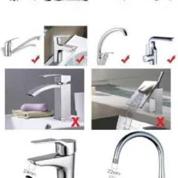arioes Turbo Flex 360 Faucet Shower Rise image 2