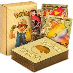 Premium Pokemon Playing Cards Waterproof V Series Vmax Gx (pack of 55 cards)-25