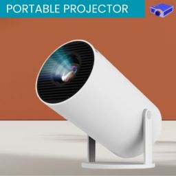 FRONY Mini HD Projector for Home 4KSupport With Built-in App Netflix/Prime/YouTubeQ394 (4500 lm / 1 Speaker / Wireless / Remote Controller) Portable Projector-image-25