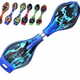 BIG BILLION DAY OFFER WAVE BOARD MULTICOLOUR 9 inch x 28 inch Skateboard-image-19