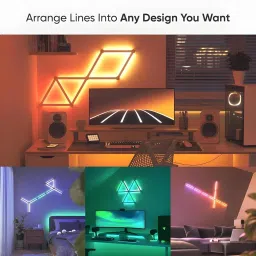 APEX LIGHT Apex Smart Wall Light Line (9 Lines) Smart Tube Light image 2