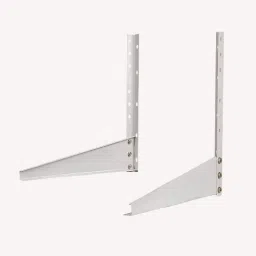 Color-Coated Split AC Outdoor Shelf Bracket - Reliable Iron Build 18 Inch Shelf Bracket-27