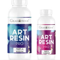 Crystal Clear UV Resistant| Long- Lasting| Smooth Finish| All Surface |Easy to Use |Non-Toxic Epoxy Art Resin Formula (1.2 KG)-23