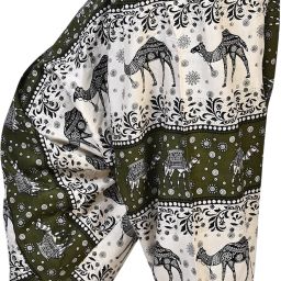 Printed Rayon Women Harem Pants-image-36
