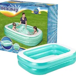 intelligent Bestway Outdoor jumbo Rectangular Inflatable Swimming Pool 2.6m long Inflatable Swimming Pool-picture-32