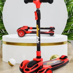 4 Level Height Adjustment Road Runner Racer Kick Scooter for 3+ Years Kids Kids Scooter-image-37