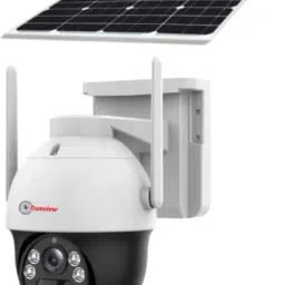 Trueview T18149 4G Sim Based 4Mp Battery Powered Mini Pan Tilt With Solar Panel Security Camera image 5