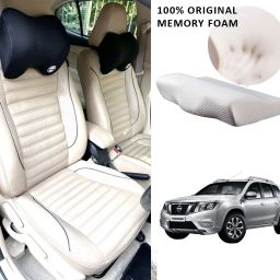 Black Memory Foam Car Pillow Cushion for Nissan-image-77