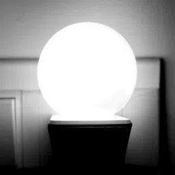Night Light | Energy Saving LED Lamp Nightlight for Children Kids Bedroom - White - Color" - Pack of 1 Night Lamp-14