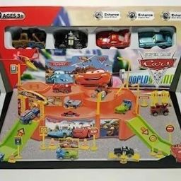 Plastic Assemble 3 Parking Super Cars 4 Cars Parking-23