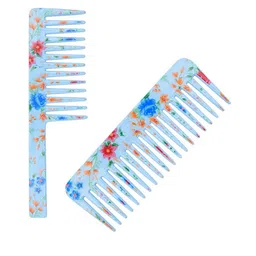 LILY Set of 2 Printed Wide Teeth Shampoo Combs image 5