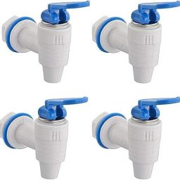 Plastic RO Tap Food Grade Polythene Tap for All RO Purifiers Pack of 4 Tap Mount Water Filter-image-117