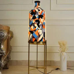 posh n plush Classy Countenance Floor Lamp with Foldable Metal Stand-picture-49